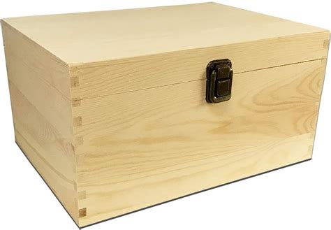 wood box with metal lid|wood box with lid 30x15.